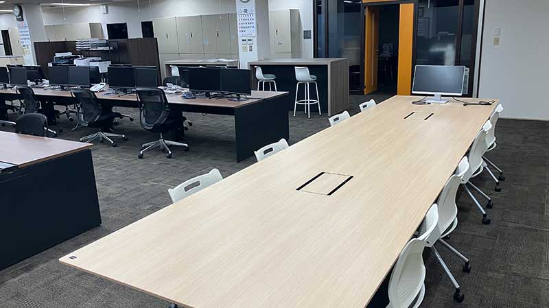 本社フロアフリーアドレス