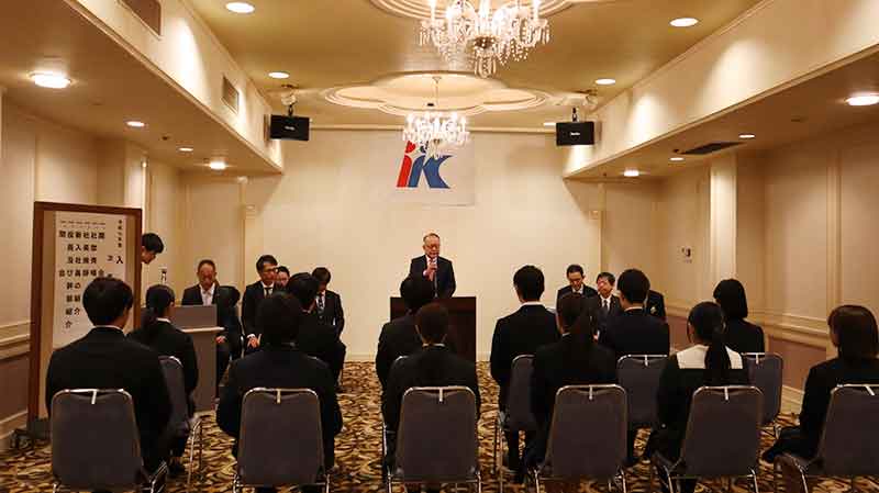 令和7年度揖斐川工業グループ入社式