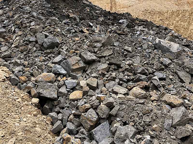 関市倉知での山開発